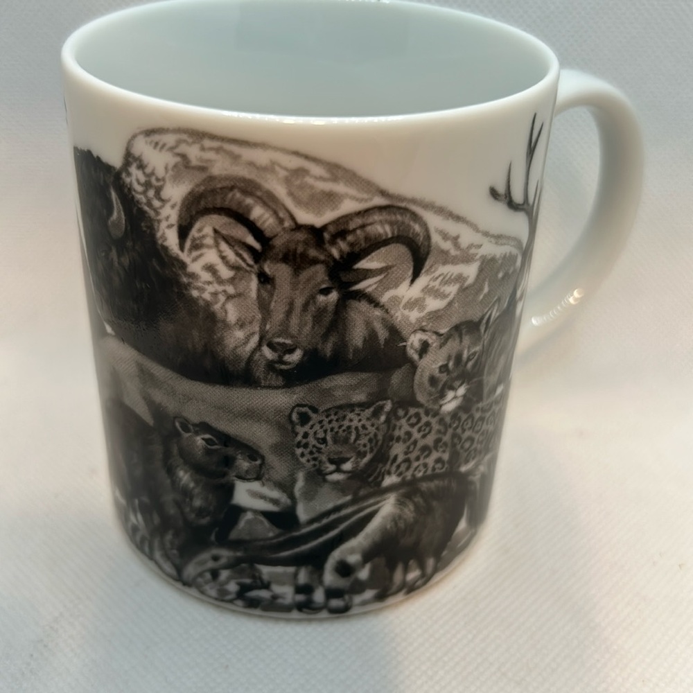 Takahashi San Francisco Vtg. White and black, “ wild animals Americas”